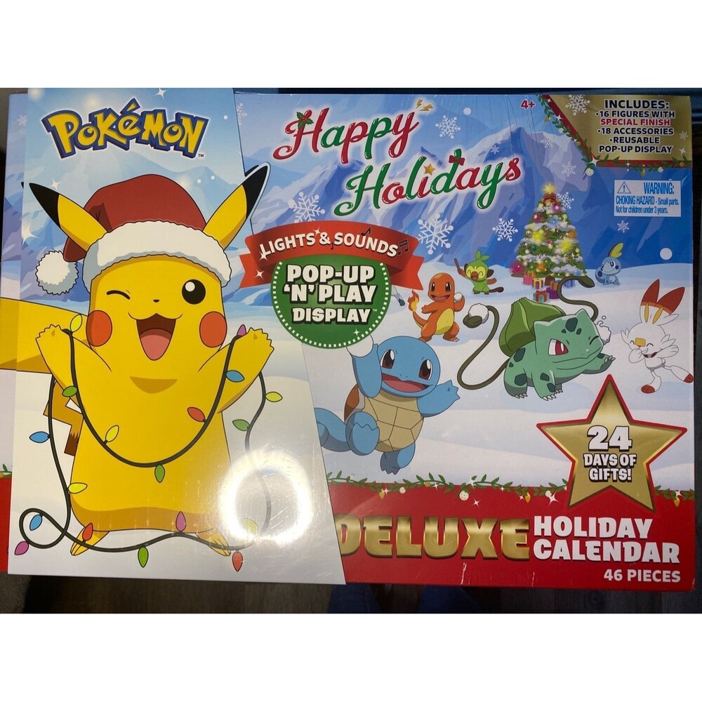 Pokemon - Battle Figure Multipack Deluxe Holiday Advent Calendar